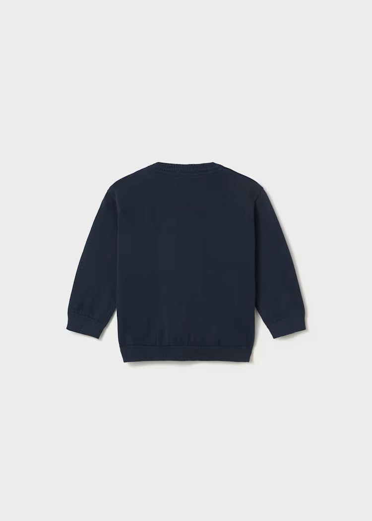 Genser Basic Knit Blue