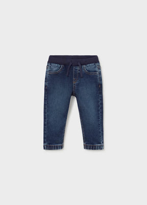 Bukse Soft Jogger Dark Denim