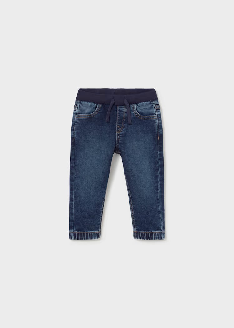 Bukse Soft Jogger Dark Denim