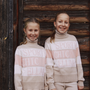 Genser Hermine Merino Beige Melange