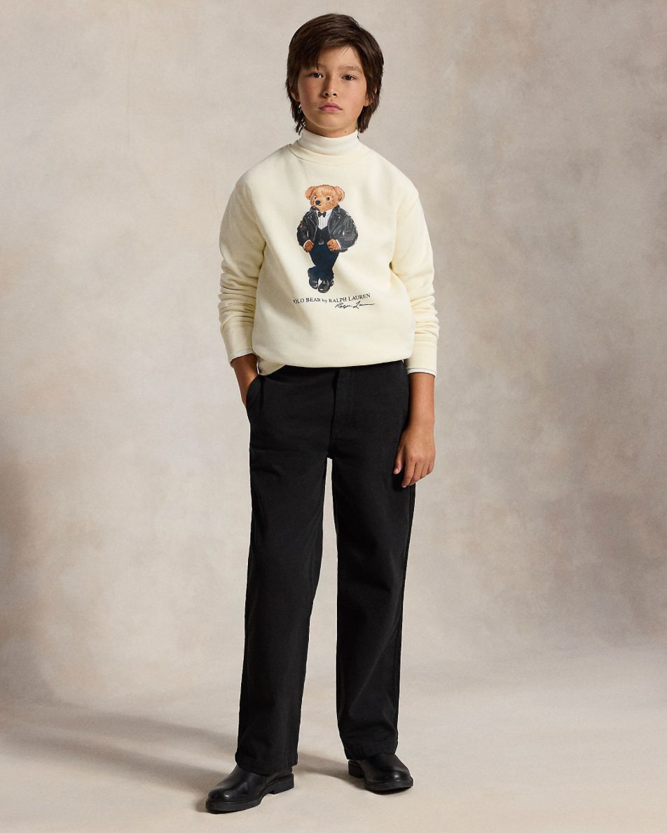 Genser Polo Bear Clubhouse Cream