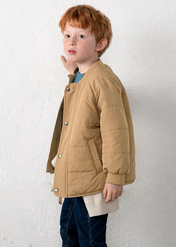 Jakke Bomber Lightweight Biscuit