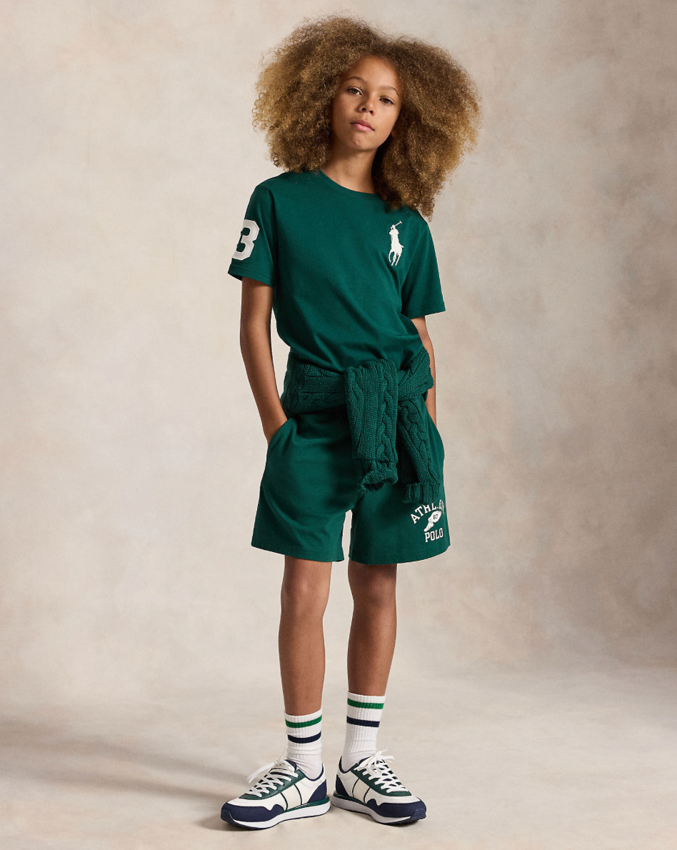 T-skjorte Big Pony Hunter Green
