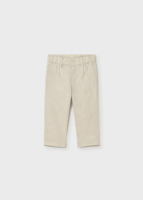 Dressbukse Lin Oat Mixed
