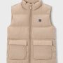 Vest Puffer Dark Taupe