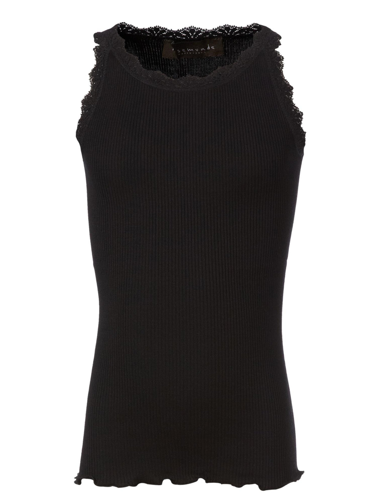 Singlet Silk blonder Black