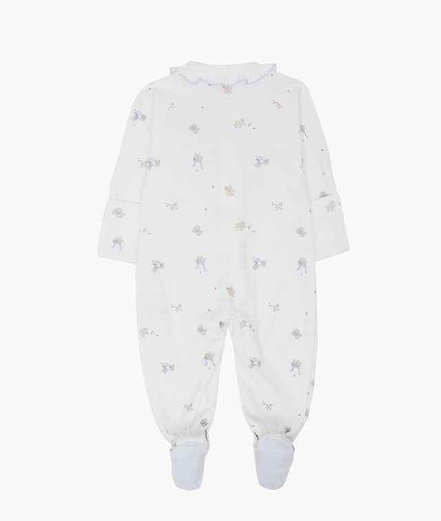 Sparkedress Roses And Ribbons Sara Footie White