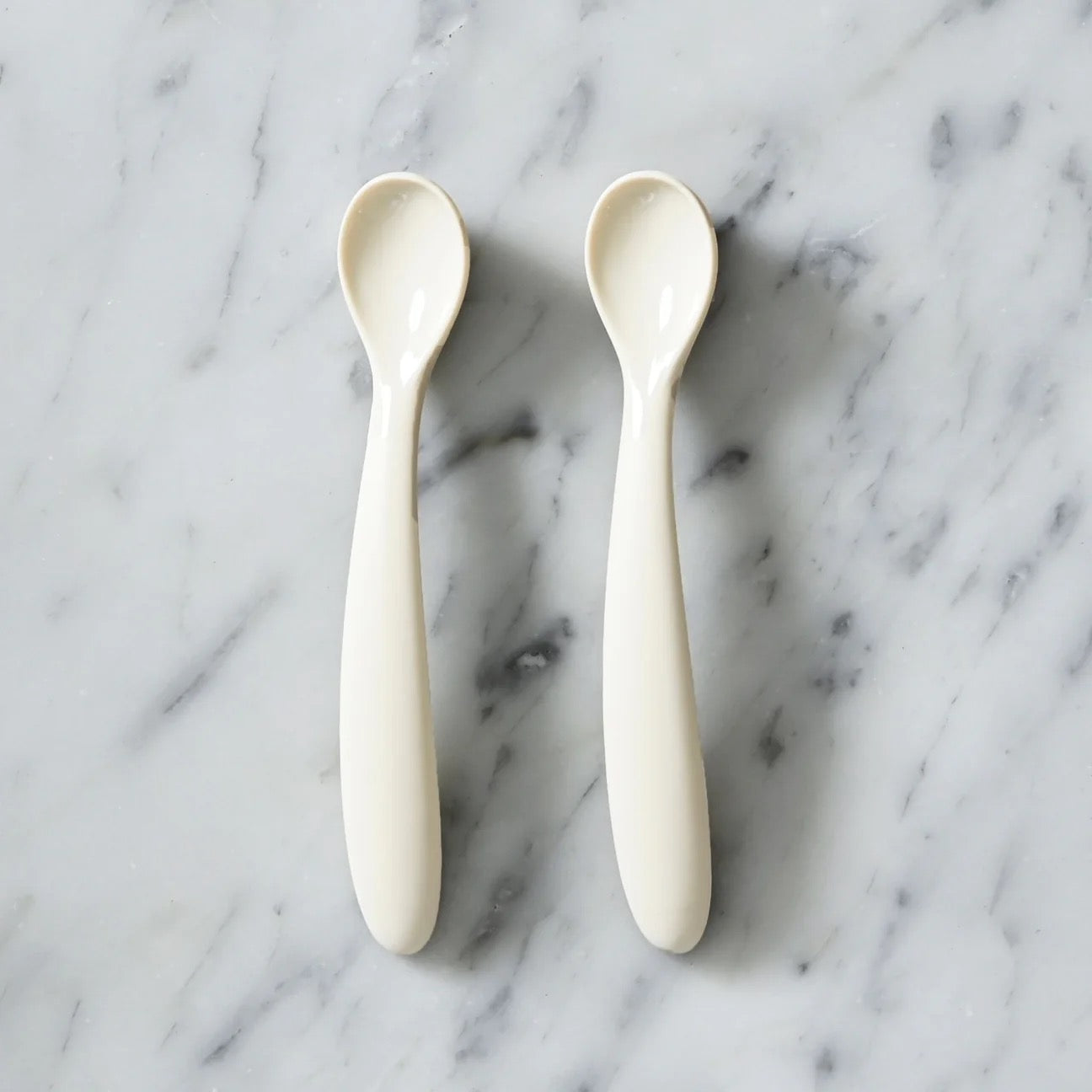Feeding Spoons 2pk Cream