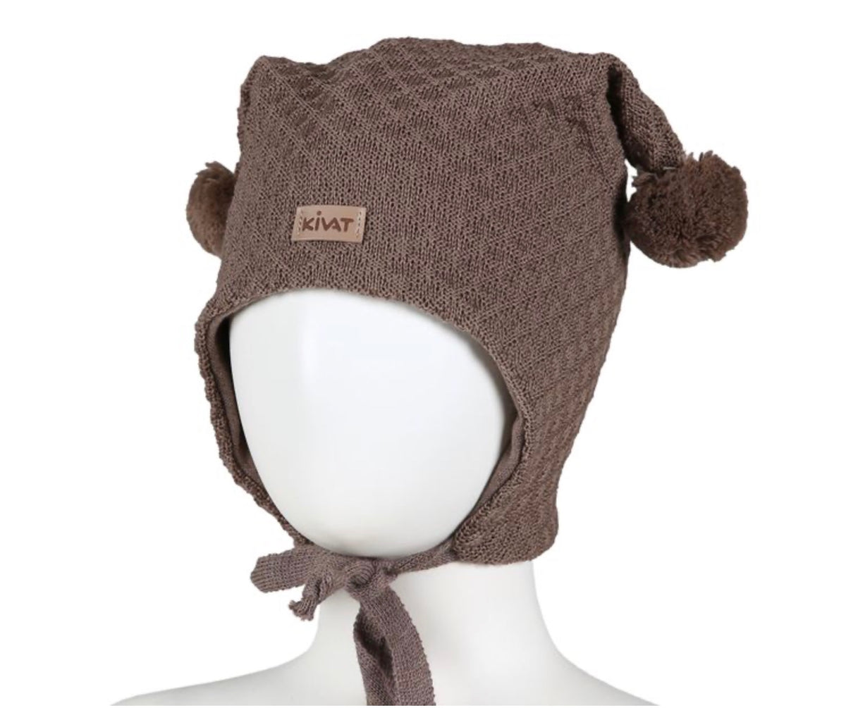 Knytelue Waffle Brown Melange