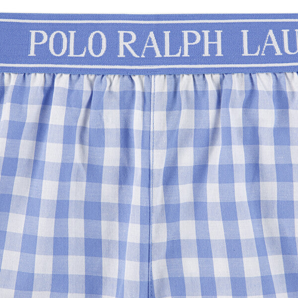 Pysj Kort Erm & Shorts Woven Harbor Island Blue