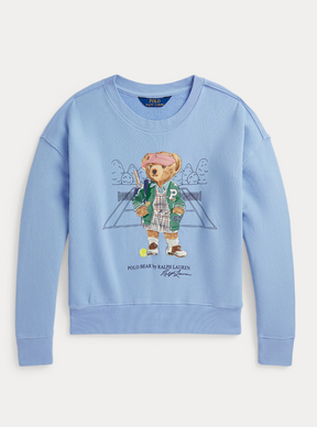 Genser Polo Bear Terry Tennis Blue