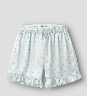 Pysj Nighty Ss Shorts Pyjamas Set Ice Melt