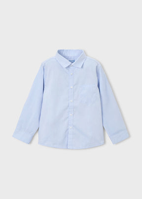 Skjorte Basic Button Down White