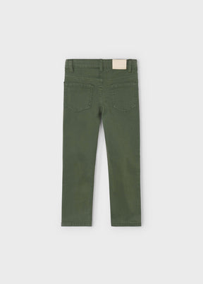 Bukse Basic Slim Fit Olive