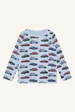 Genser Awo Cars Baby Blue