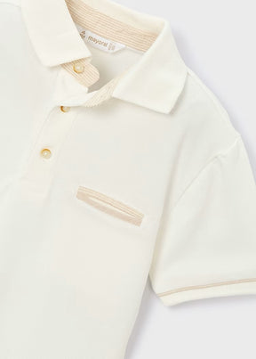 T-skjorte Polo Suiting Cream