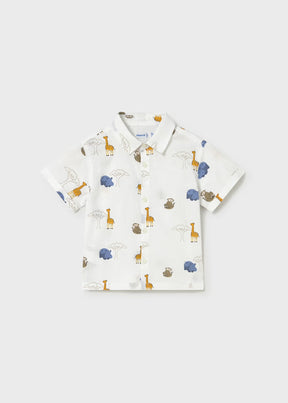 Skjorte Animal White