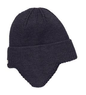 Lue Wool Knit Windstop Dark Navy