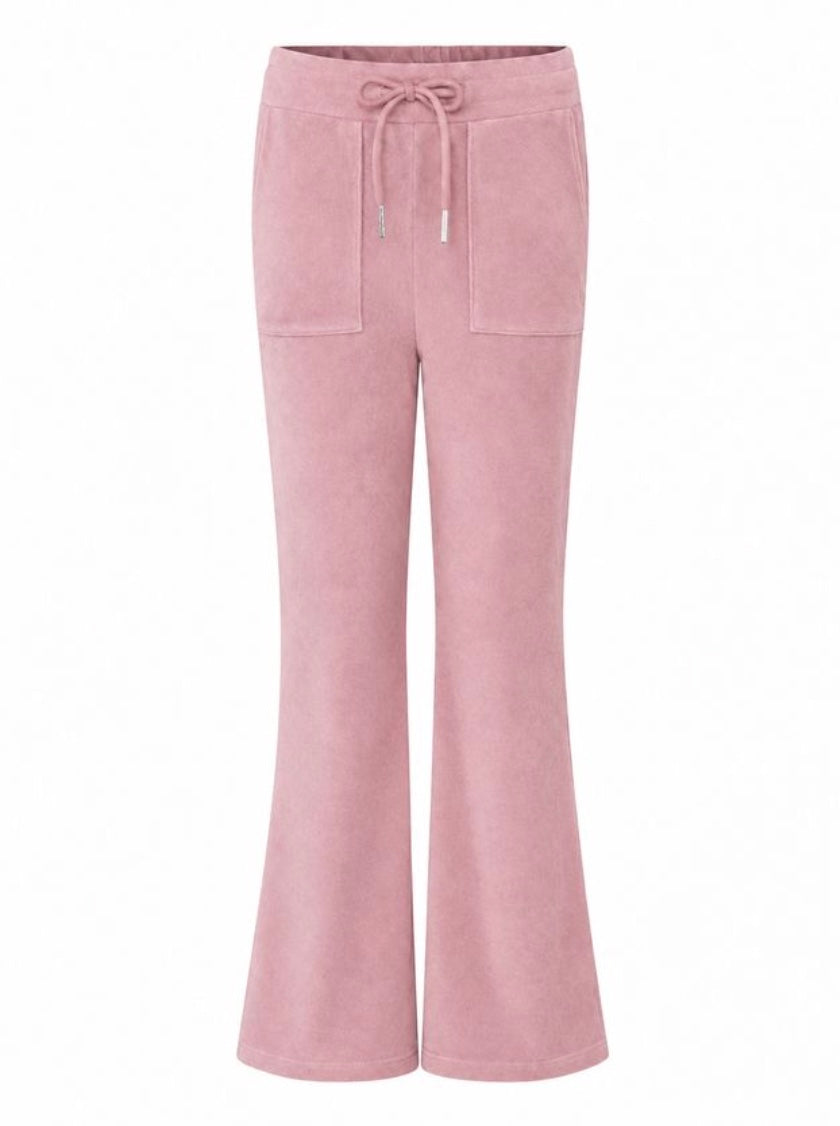 Bukse Hermine Velour Soft Pink