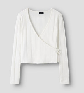 Genser Hannah Wrap Antique White