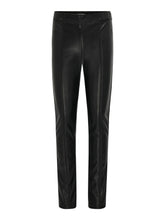 Bukse Ruma Faux Leather Leggings Black