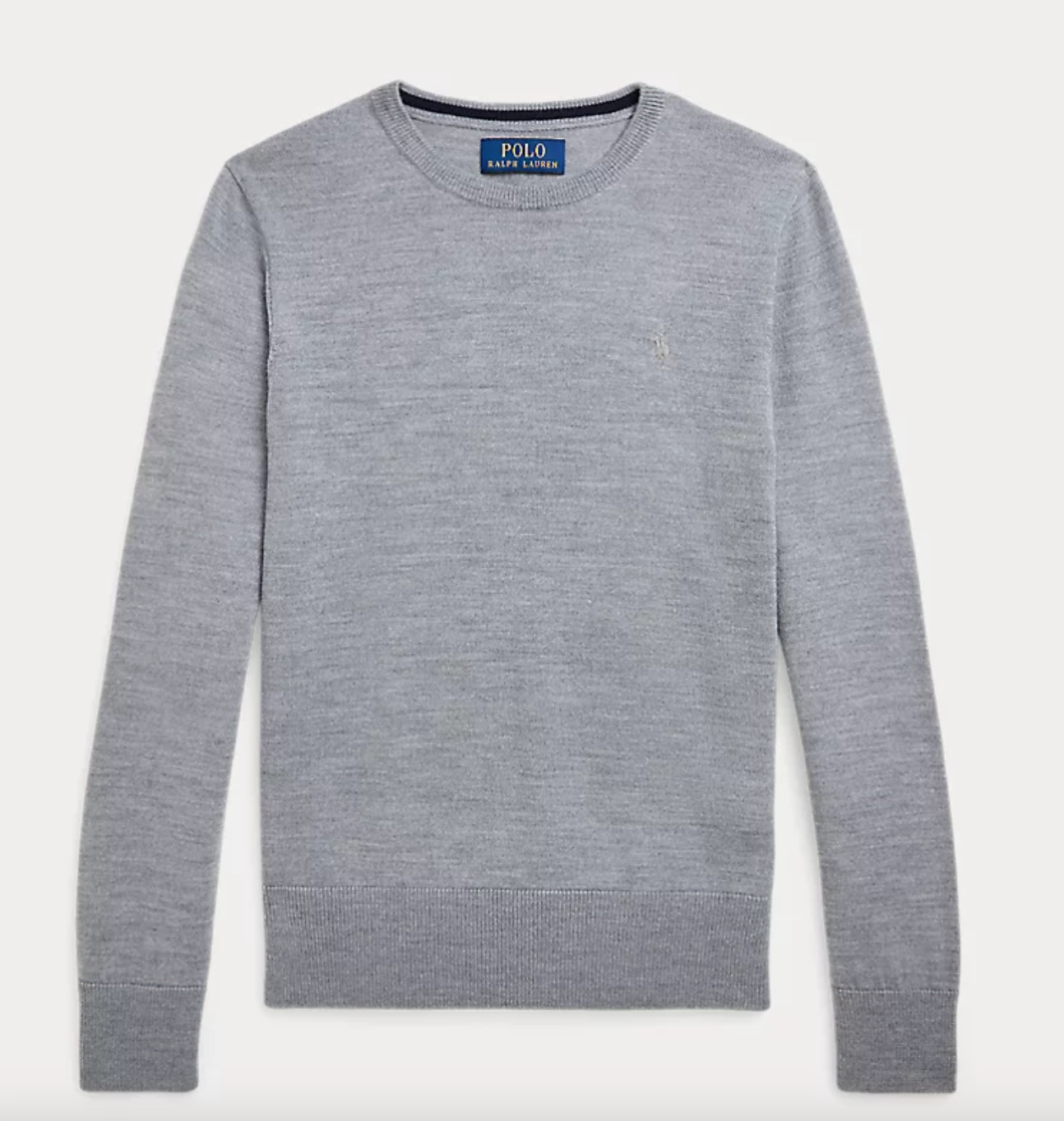 Genser Ull Crewneck Andover Heather