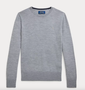 Genser Ull Crewneck Andover Heather