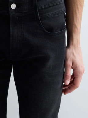 Jeans Anbass Slim-Fit Power Stretch Dark Grey