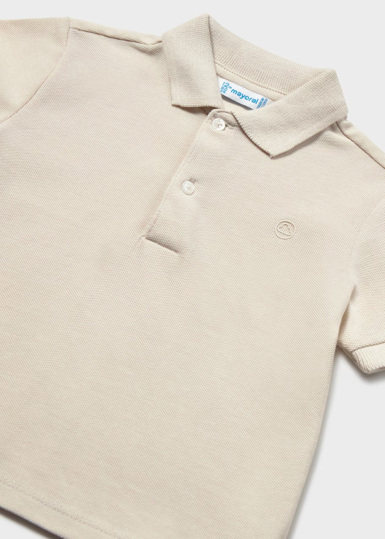 T-skjorte Polo Basic White