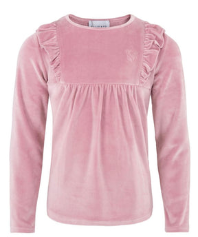 Genser Juliane Pullover Velour Blush Rose