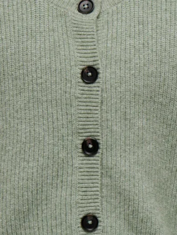 Cardigan Katia Short Hedge Green