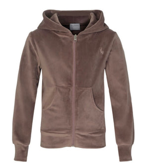 Jakke Hermine Velour Taupe