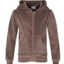 Jakke Hermine Velour Taupe