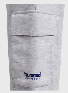 Bukse Cargo Light Grey Melange