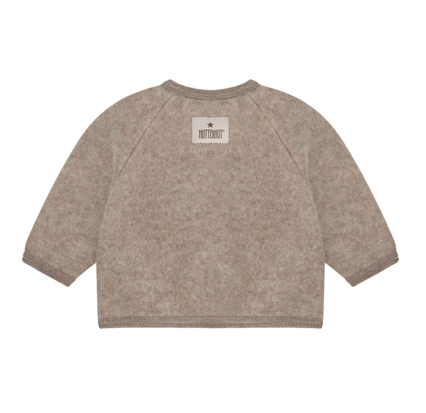 Jakke Wool Fleece Buttons Savannah Melange