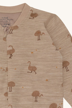 Heldress Manu Zip Ostrich Biscuit