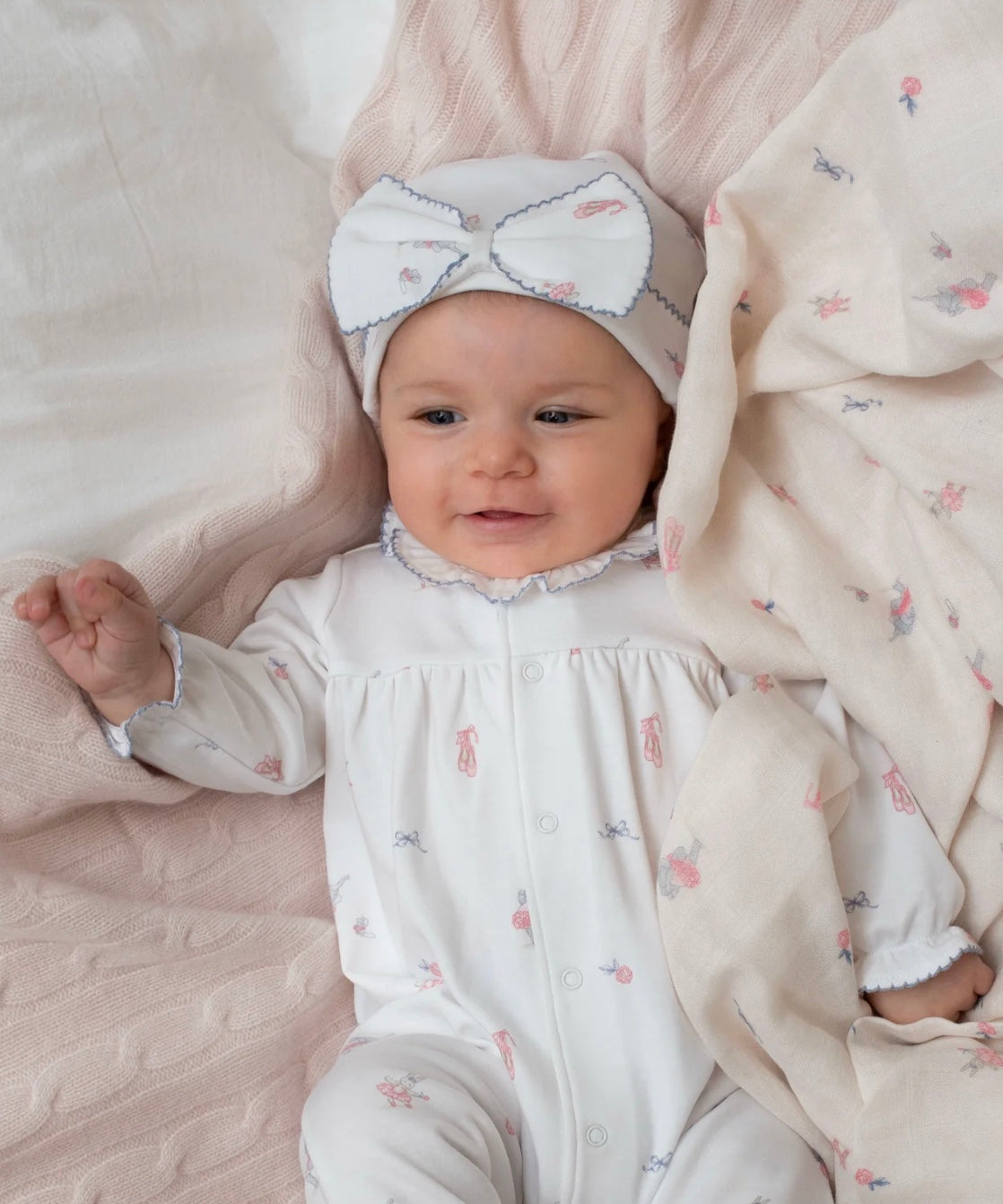 Lue Ballerina Bow White