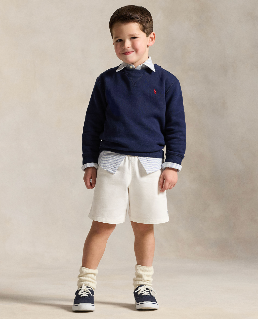 Genser Basic Crewneck Cruise Navy