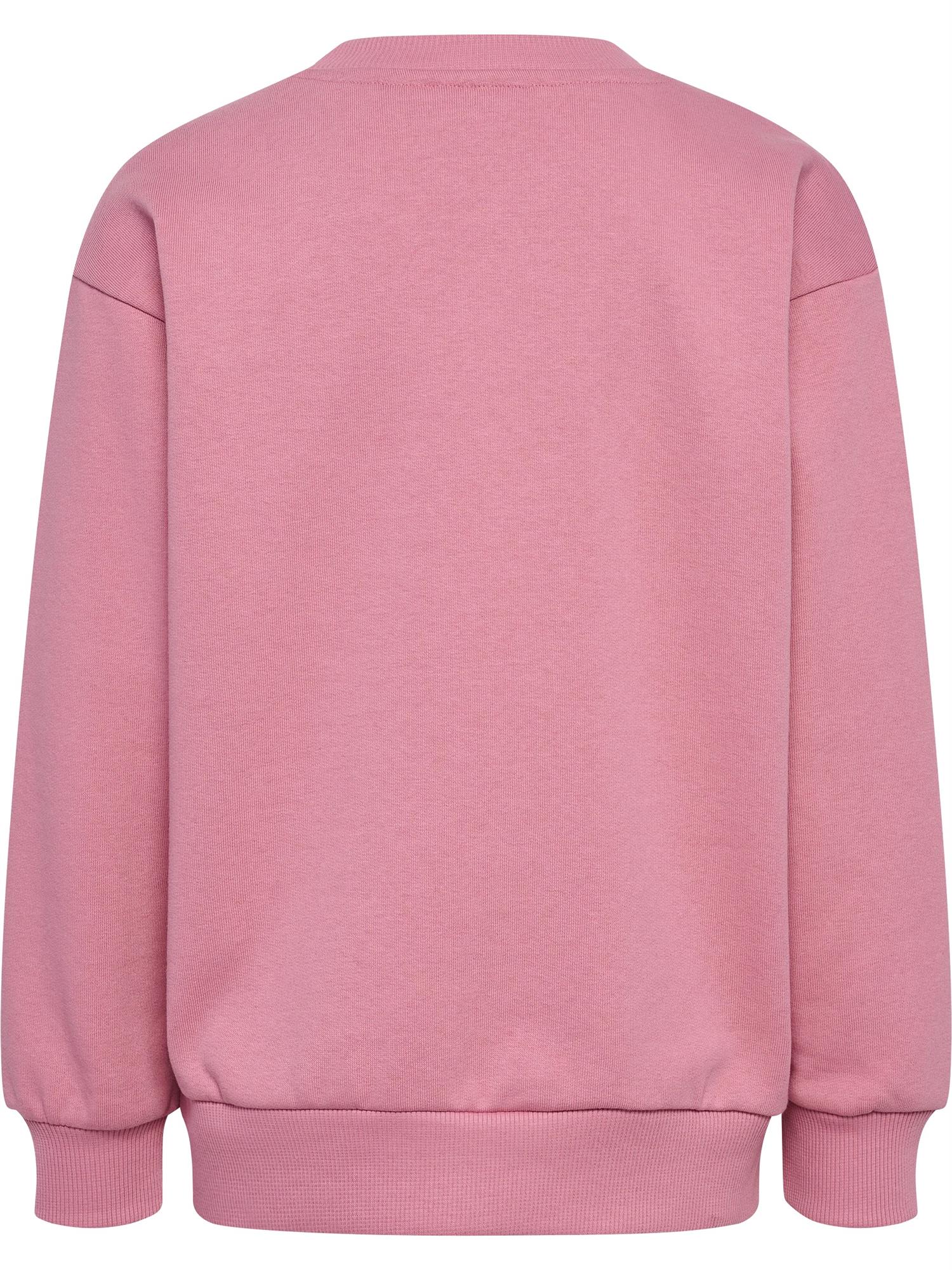 Genser Loose Crewneck Bee Pink Polignac