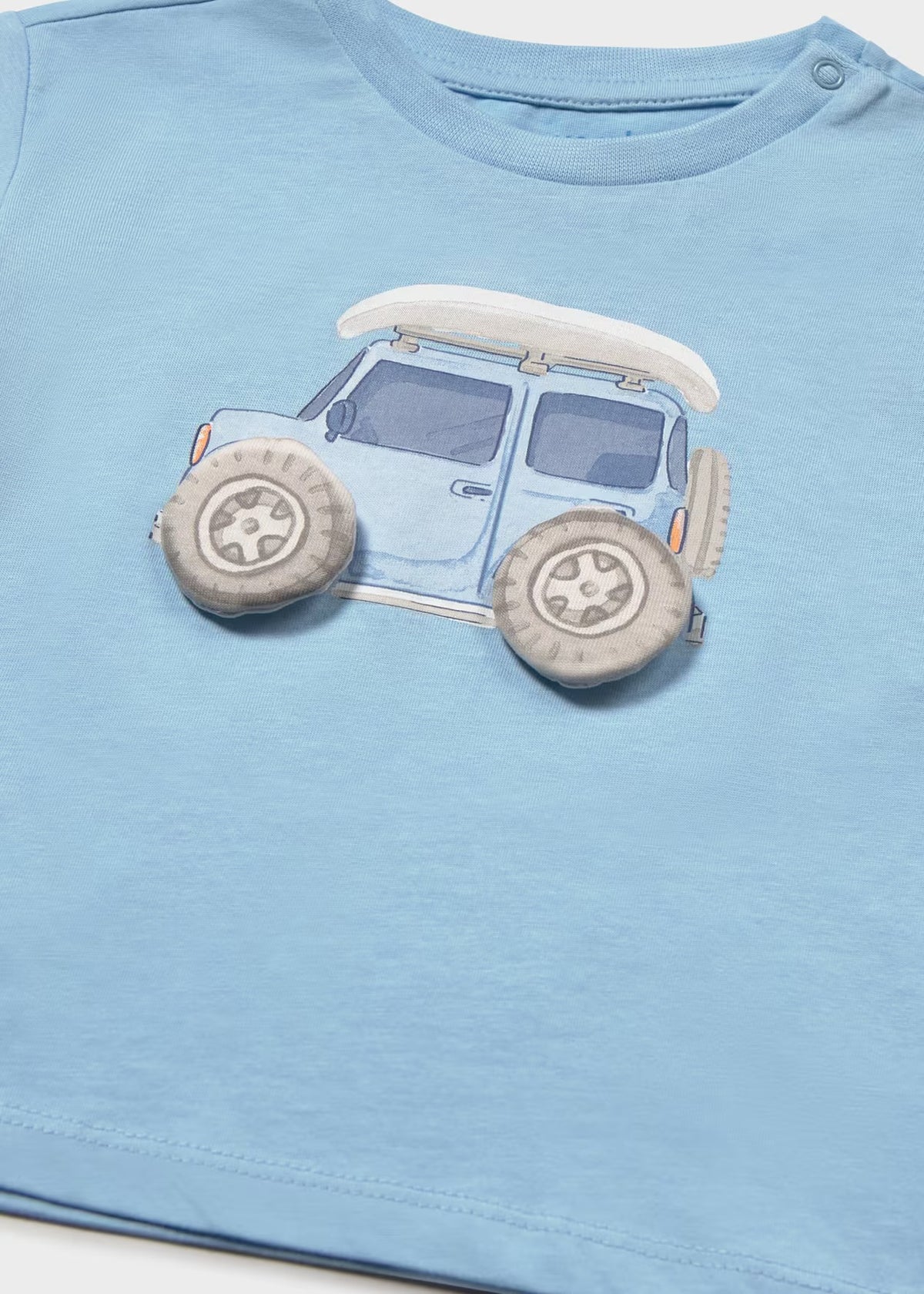 T-skjorte Bil Sky Blue