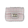 Veske Small Plaid Pink/Gold