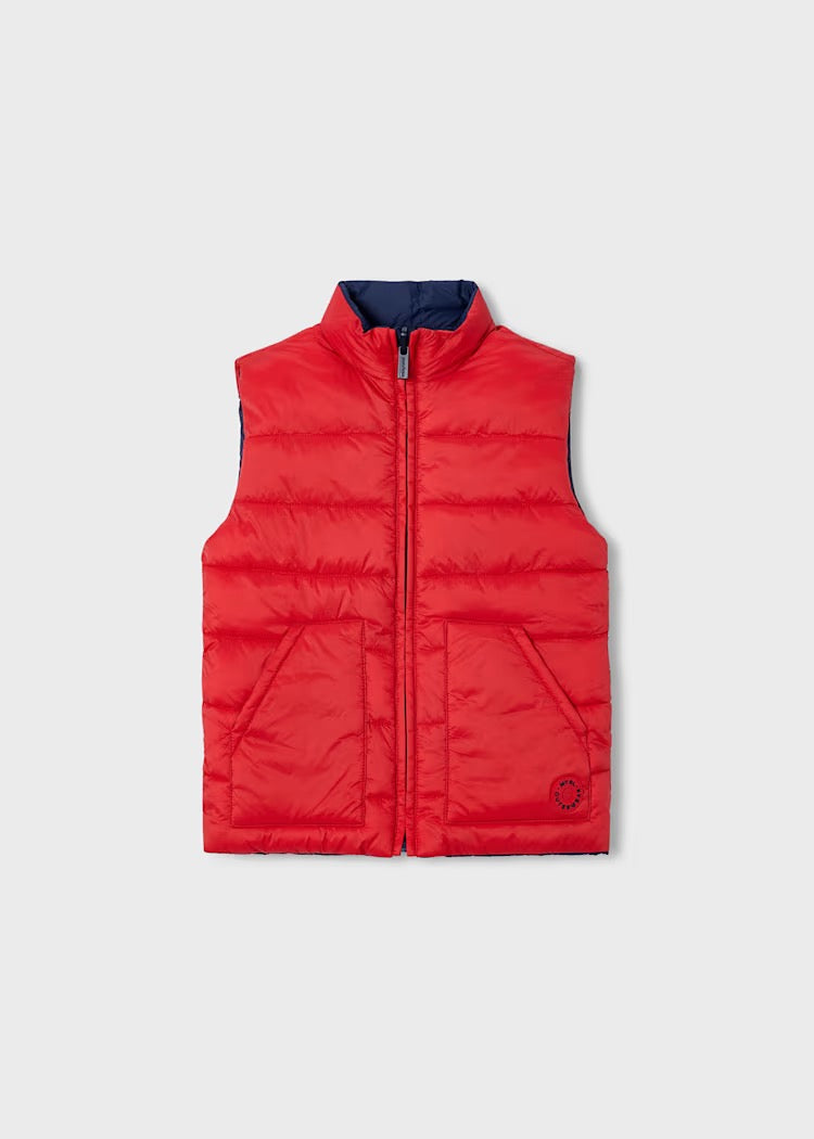 Vest Padded Reversible Tomato