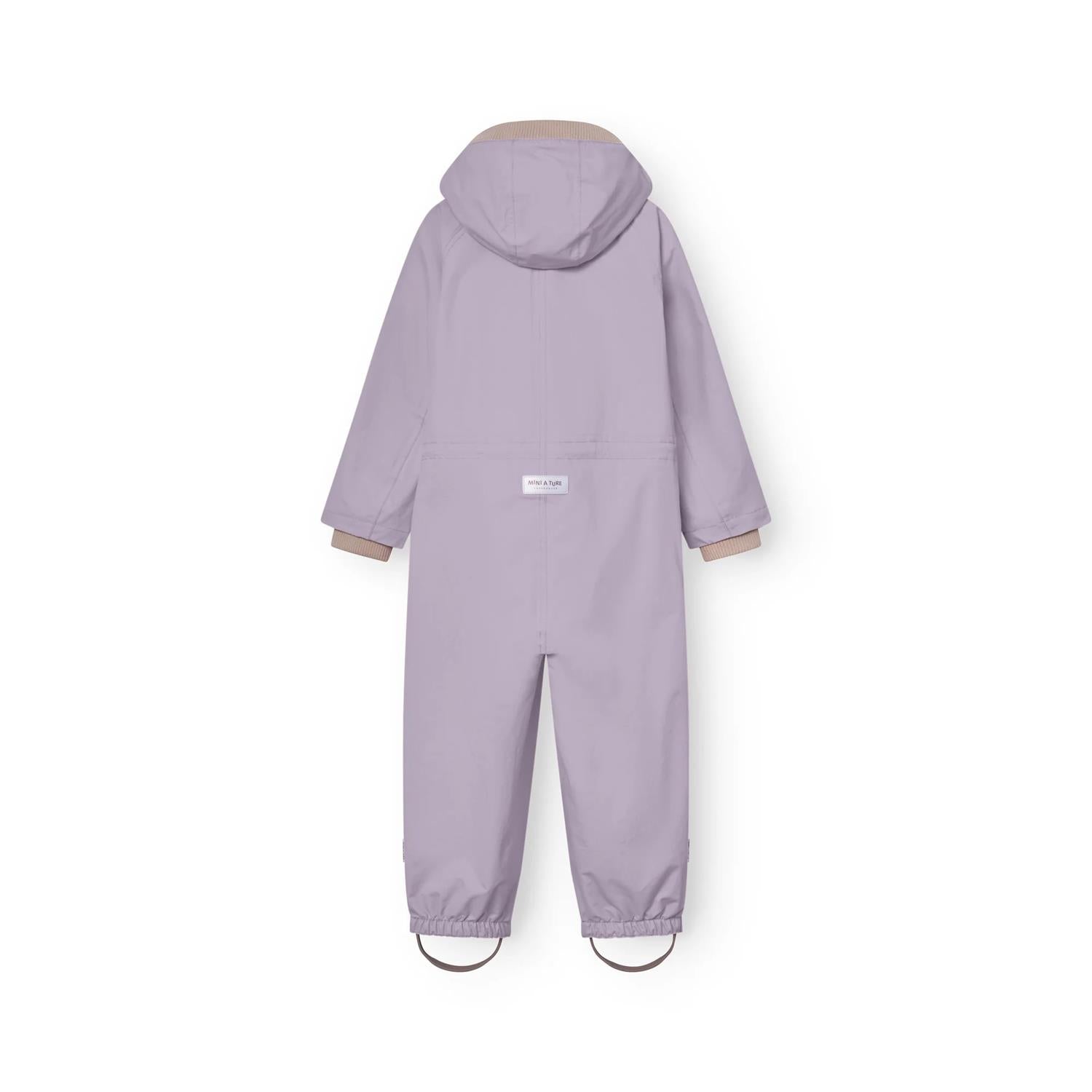 Dress MATWisto Fleece Spring Minimal Lilac