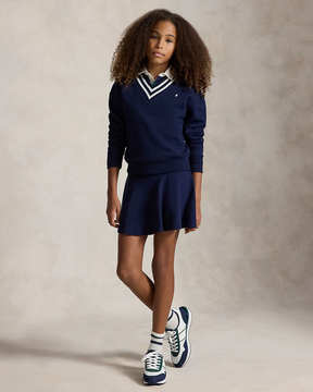 Skjørt Mesh Refined Navy