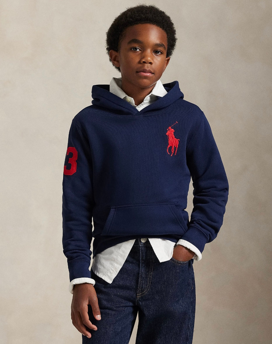 Hettegenser Big Poney Fleece Refined Navy