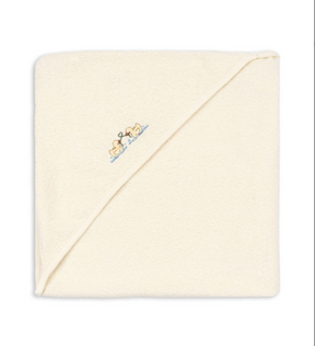 Babyhåndkle m/hette Figo Antique White