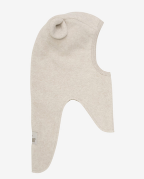 Balaclava Ears Cotton Fleece Camel Melange