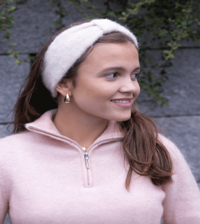 Pannebånd Aud Off White