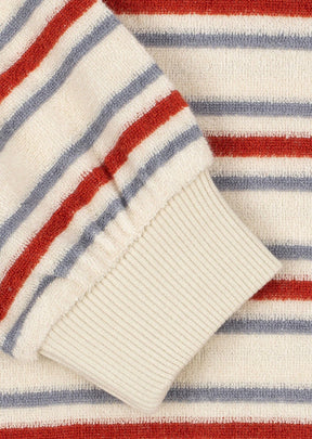 Genser Rib Gots Wind stripe