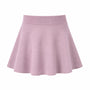 Skjørt Ull Lani Strikket Soft Pink